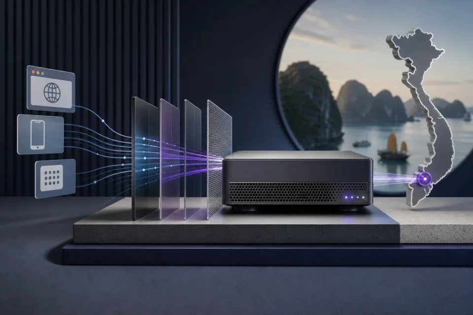 Hạ tầng Proxy Việt Nam tốc độ cao